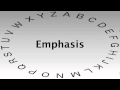 SAT Vocabulary Words and Definitions — Emphasis