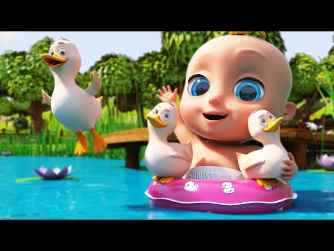 Dança do Patinho | Música Infantil | musica para criançinhas dançar | looloo kıds dublado