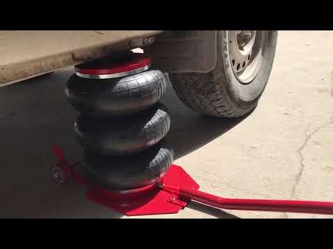 Pneumatic Triple Bag Jack Air Jack Lift Car Manufacturer, 3 ton triple bag air jack pneumatic jack