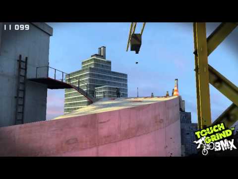 Touchgrind BMX - Skyline Challenge 11 : Do a flip, a frontspin, 2 tailwhips and 2 barspins...