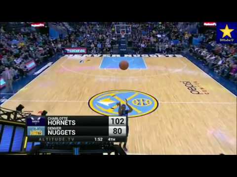 Jusuf Nurkić blokada uz reakciju komentatora na bosanskom (1.2.2015)