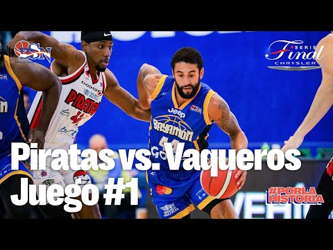 Piratas de Quebradillas vs. Vaqueros de Bayamón - Serie Final Chrysler Juego #1 - Mejores Jugadas