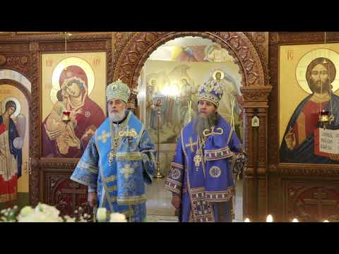 Митрополит Даниил возглавил Литургию в Свято-Введенском женском монастыре села Верхняя Теча