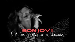 Bon Jovi - (It&#39;s Hard) Letting You Go | Live @ Johannesburg 1995