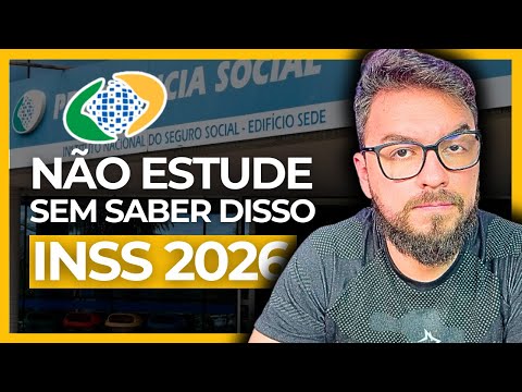 🔥 INSS 2026: EVERYTHING you need to know BEFORE you start studying