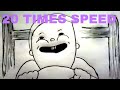 A Story From North America At 2 5 10 And 20 Times Speed