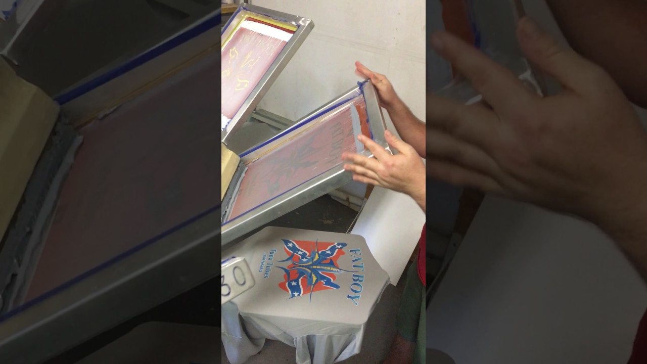 850 Screen Printing 7 color process for Fat Boy Tuna Tubes