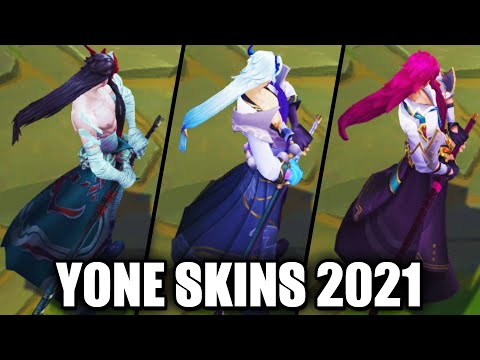 All Yone Skins Spotlight (League of Legends)
