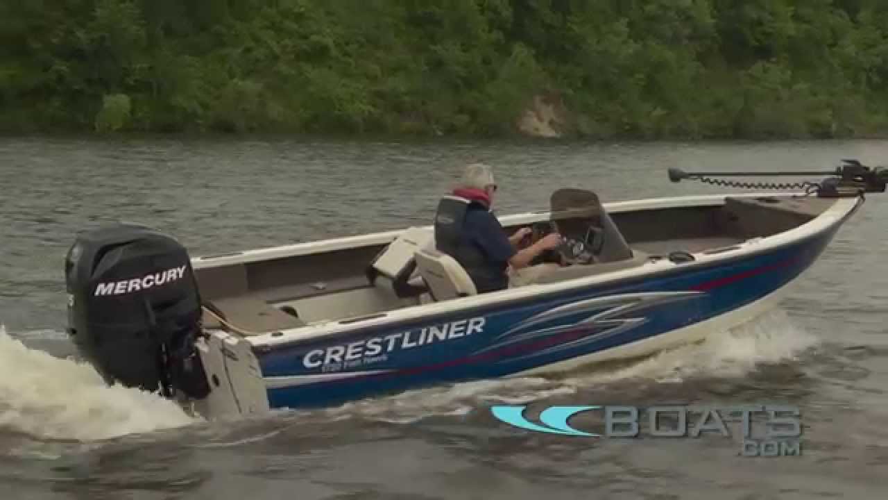 Видеотур и тест производительности Crestliner 1750 Fish Hawk