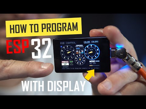 How to Program an ESP32 Dev Board with a Built-in Display PART1