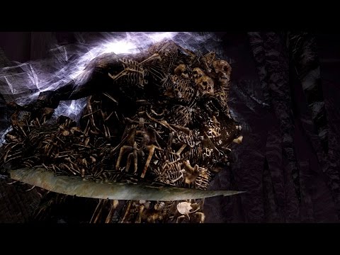 Dark Souls: Gravelord Nito Boss Fight  (4K 60fps)