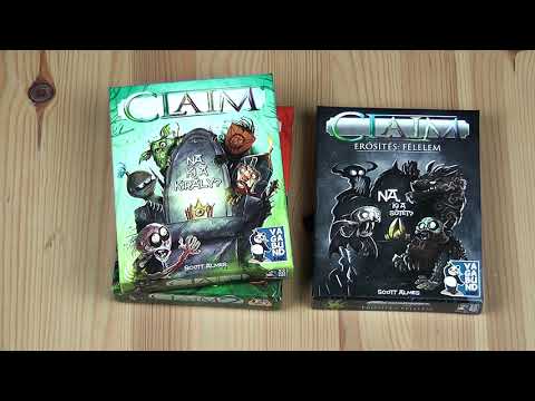 JÁTÉKSZABÁLY: CLAIM - ERŐSÍTÉS: FÉLELEM - d3meeples