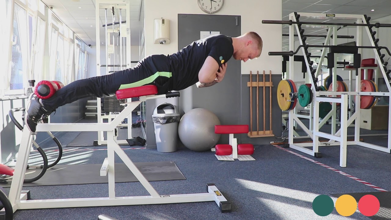 Video thumbnail: Back extension(hyper)