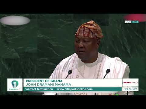 Mahama: Africa Must Stop Exporting Raw Minerals and Process Them Locally