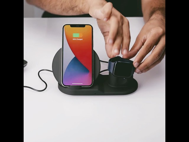 • شاحن لاسلكي، قاعدة شحن لاسلكية 3 في 1