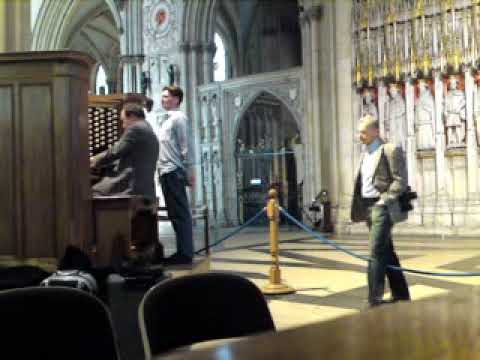 karl dorman york minster organ