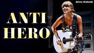 Taylor Swift - Anti-Hero (Live Debut on The 1975's At Their Very Best Tour)