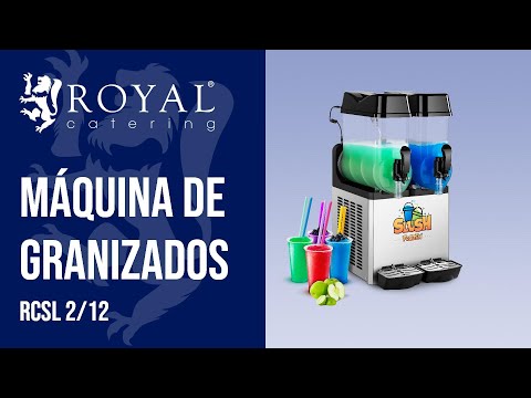 vídeo - Máquina de granizados - 2 x 12 l