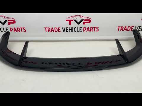 Fits BMW X3 G01 2018- Rear Roof Boot Lid Spoiler Gloss Black video