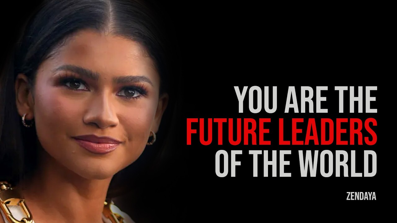 FUTURE LEADERS - Best Motivational Speech by Zendaya