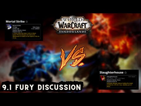 9.1 Fury Warrior PvP Discussion | Slaughterhouse Ability | Will It Be Good? |