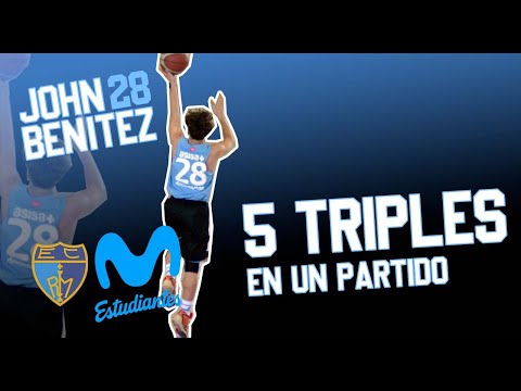 John Benítez   (5 triples) jugador basket Movistar Estudiantes Infantil A contra Alcobendas #U14