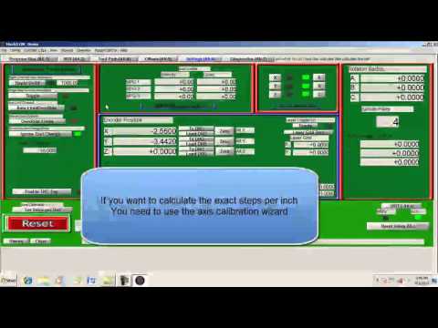 MACH 3 cnc mill axis calibration