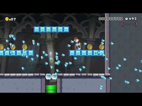 NewerSMBU 5-Tower Icecrack Manor by SMMB219 - Super Mario Maker - No Commentary 1bq