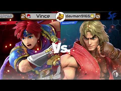 Vince vs Davman9165 (Winners Round 3) | Ultimate Singles | RU Smashin' Spring 2024 #12