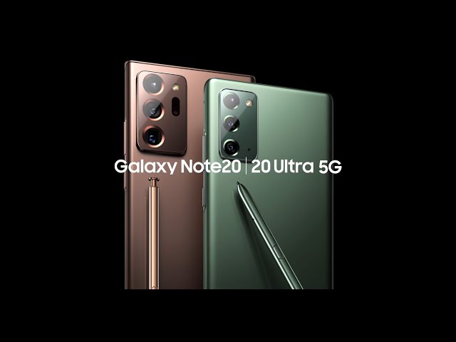 Samsung Galaxy Note 20 8/256GB Mystic Bronze Libre video