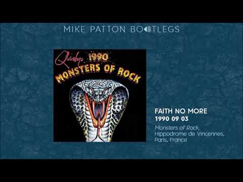 1990/09/03 Faith No More - Monsters of Rock, Hippodrome de Vincennes, Paris, France