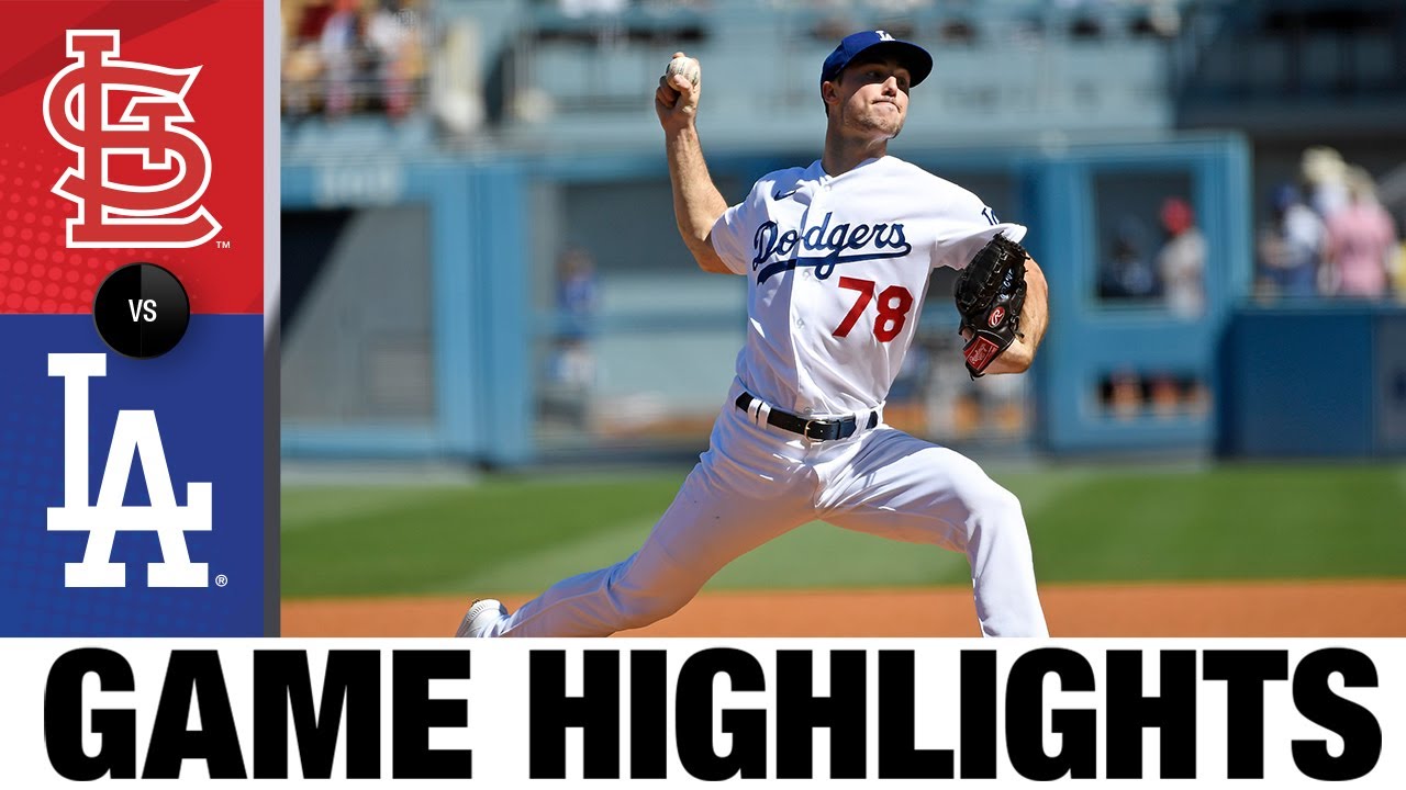 Cardinals vs. Dodgers Game Highlights (9/25/22) | MLB Highlights