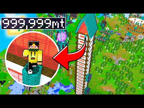 HO COSTRUITO LA CASA PIÙ ALTA NELLA BIG VANILLA - MINECRAFT ITA