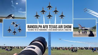 Randolph AFB | The Great Texas Air Show 2026 | USAF Best Aerobatic Display in Air | Family Fun