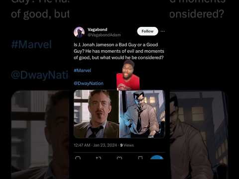 Is J Jonah Jameson A Good Guy or A Bad Guy? #shorts #meme