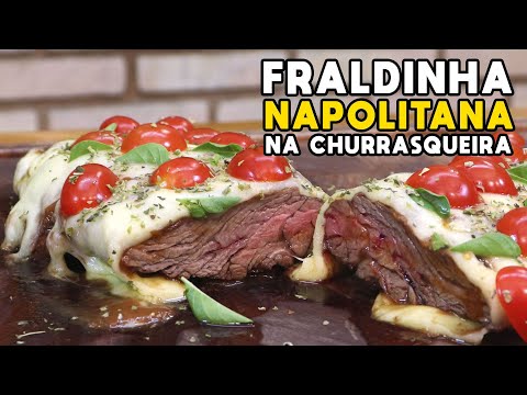 Como Fazer Fraldinha Napolitana na Churrasqueira - Tv Churrasco