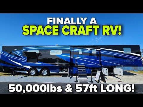 THIS IS IT! FINALLY a SPACE CRAFT Custom Fifth Wheel RV!  Your dually ain't Towing this!