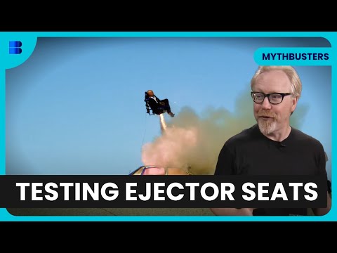 MythBusters' Ejector Seat Trial - Mythbusters - S07 EP26 - Science Documentary