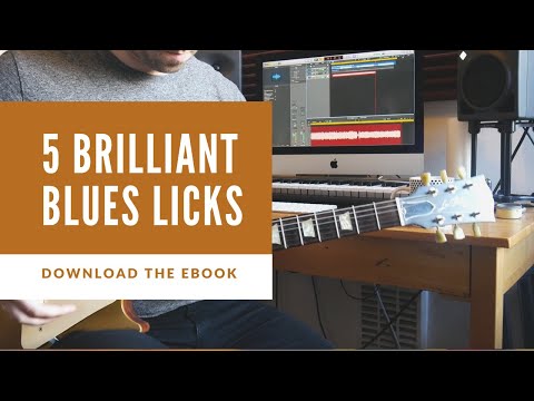 Five brilliant Blues licks in B minor