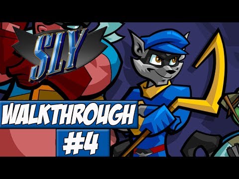 Sly Cooper and the Thievius Raccoonus Walkthrough Ep.4 w/Angel - Coon In A Barrel!
