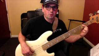 You Keep Me Hangin' On - Bass Lesson