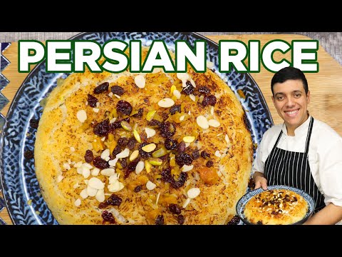 The Best Persian Rice | How to Make Jeweled Rice Pilaf by Lounging with Lenny
