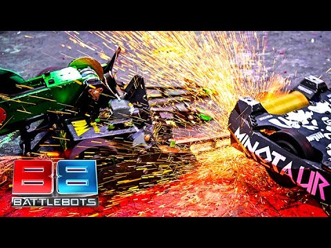 These bots get annihilated by their opponents and blow up in smoke! | BATTLEBOTS