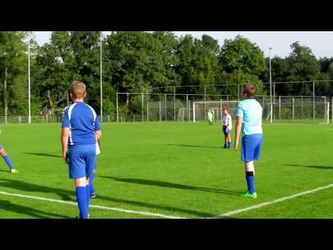 Oefenwedstrijd SDVB JO14-2 - JO14-3. Eindstand 12-1