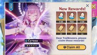 GOOD NEWS! GET 136 PULLS, 18780 STELLAR JADES FOR CYRENE | Honkai Star Rail, Cyrene HSR, HSR Cyrene