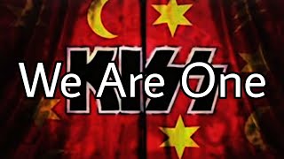 KISS - We Are One (Lyric Video)