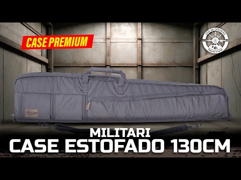 Case Estojo Estofado Para Armas Longas Militari - 130cm