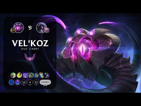 Vel'Koz Carry vs Kai'Sa - EUW Master Patch 13.4