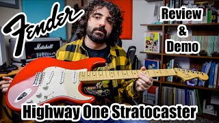 Video thumbnail for Fender Highway One Stratocaster | Review & Demo by Sergio Serra Music