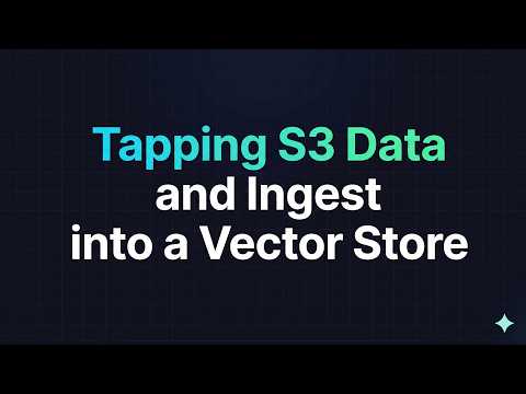 Ingest S3 Documents into a Vector Store with Datris (Full UI Walkthrough)